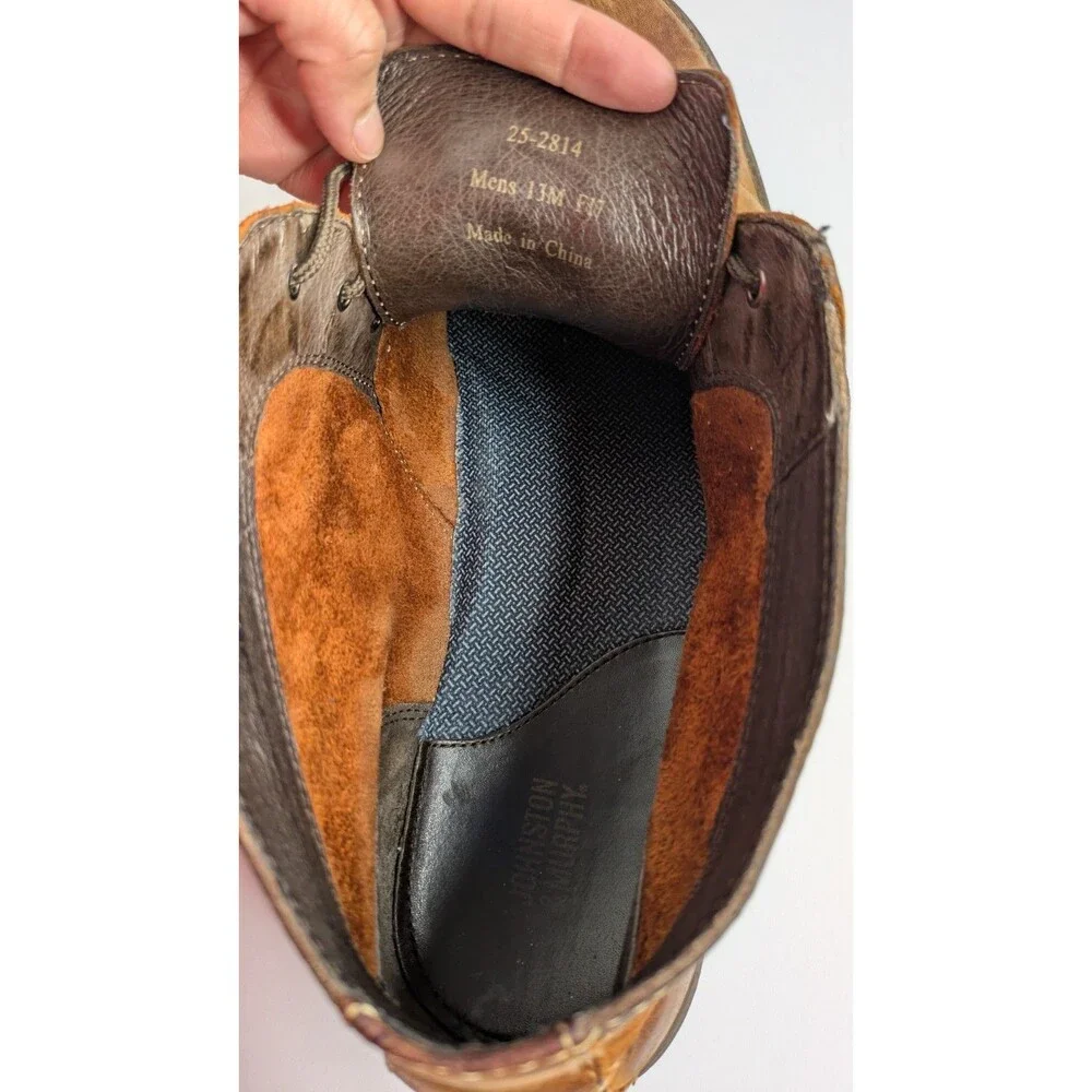 Johnston & Murphy Size 13 M Wallace Casual Chukka Ankle High Boots 25-2814
